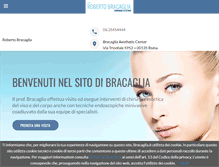 Tablet Screenshot of bracaglia.it